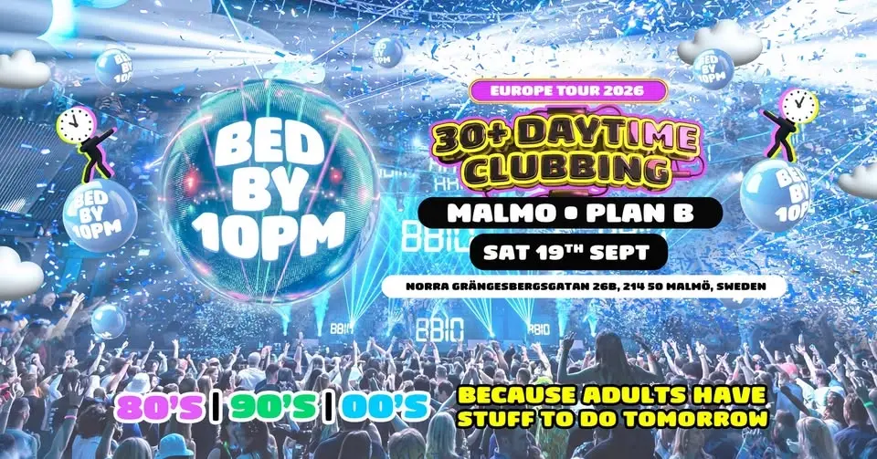 Bed By 10 Is Returning To Malmö!