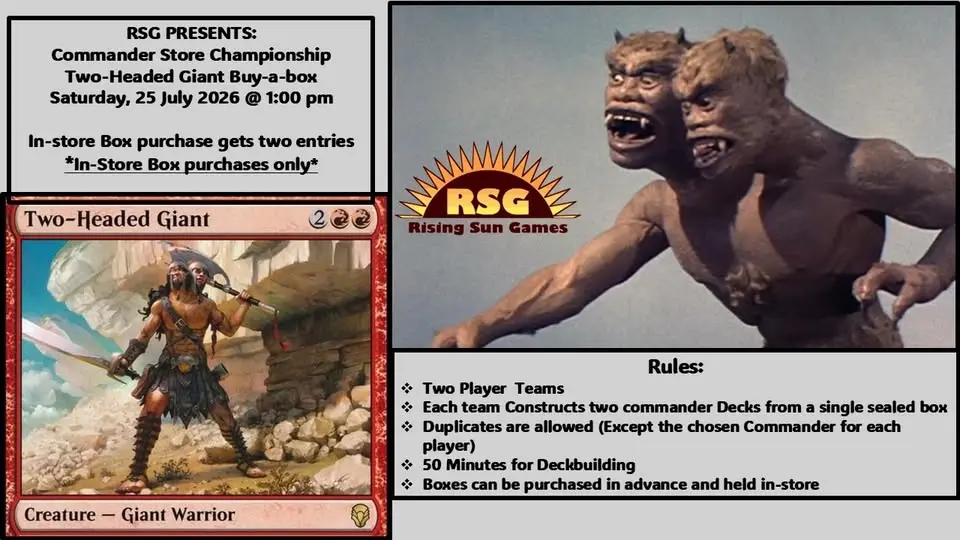 Two Headed Giant Store Championship