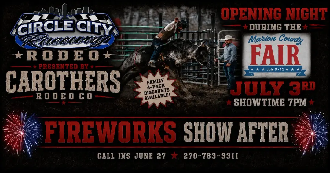 Circle City Raceway Rodeo part of the Marion County Fair