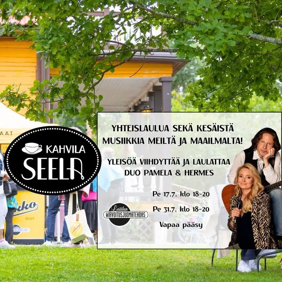 Yhteislaulua sekä kesäistä musiikkia