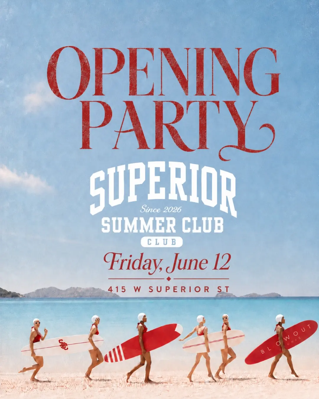 Blowout Junkie River North Opening Party | Superior Summer Club