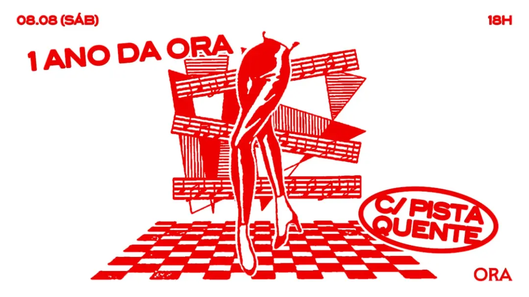 1 Ano Da Ora Com Pista Quente