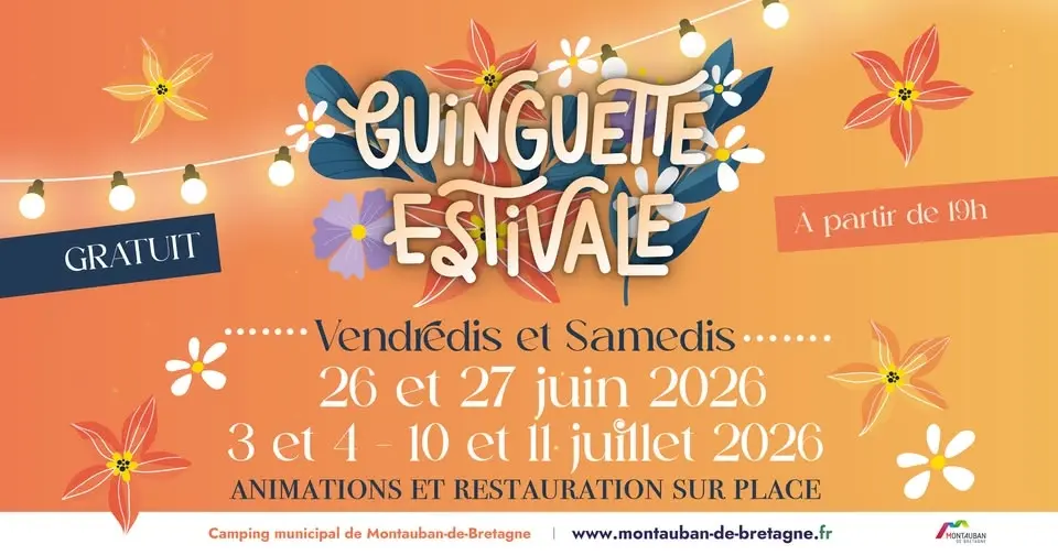 Guinguette estivale - Montauban-de-Bretagne - Trois week-ends
