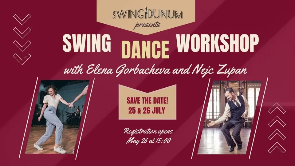 Swing Dance Workshop with Elena and Nejc