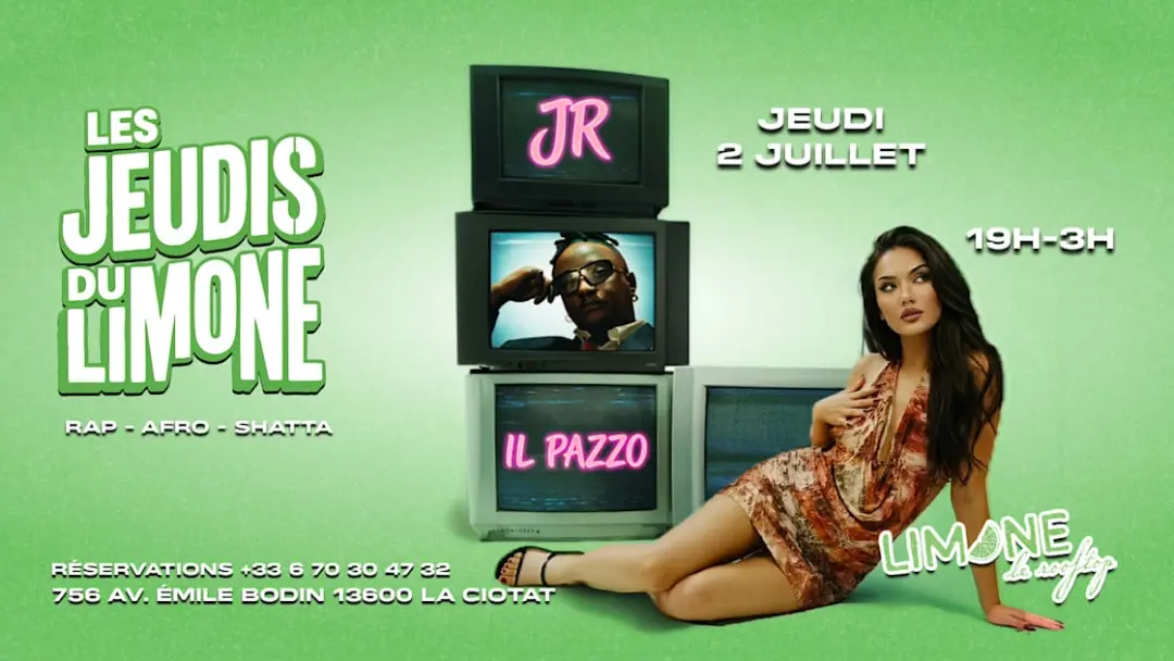 Les Jeudis Du Limone Rooftop X Rap Hip Pop Afro X Urbain