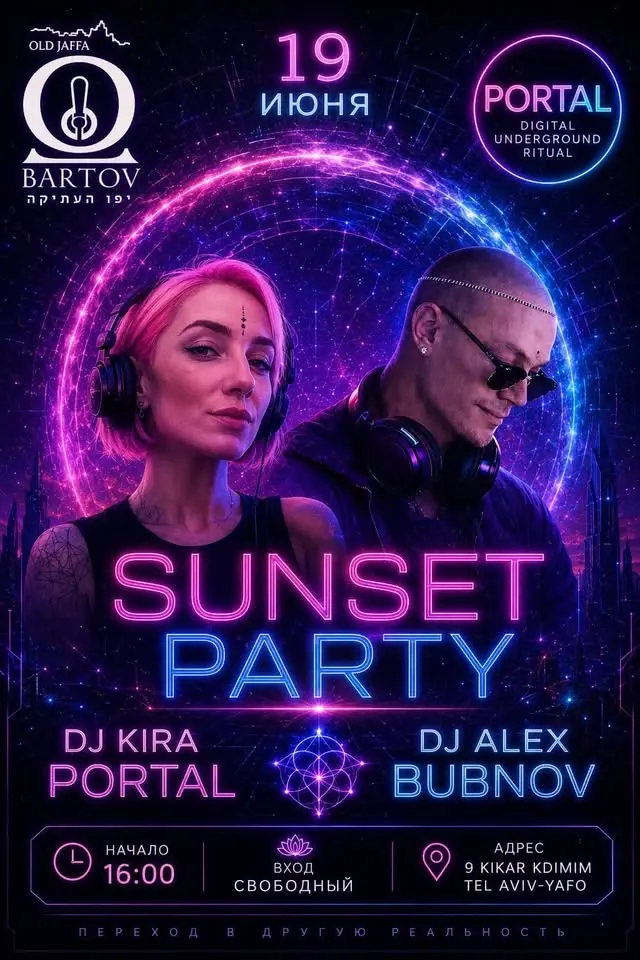 sunset rave 