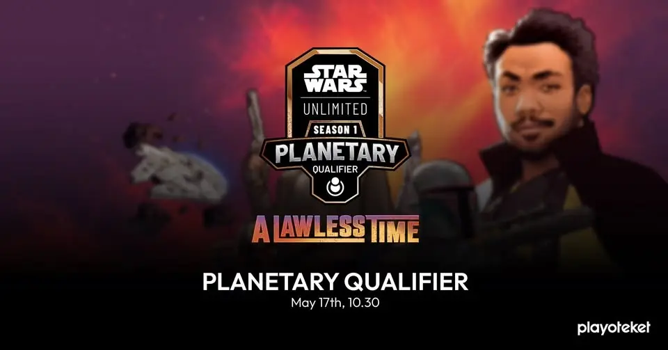 Star Wars Unlimited Planetary Qualifier Set 7 @Playoteket