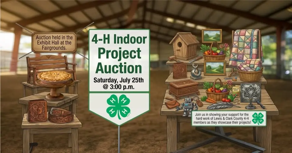 2026 4-H Indoor Project Auction
