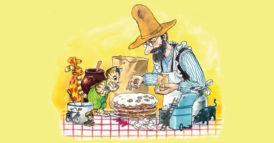 Pettson & Findus: Pannkakstårtan