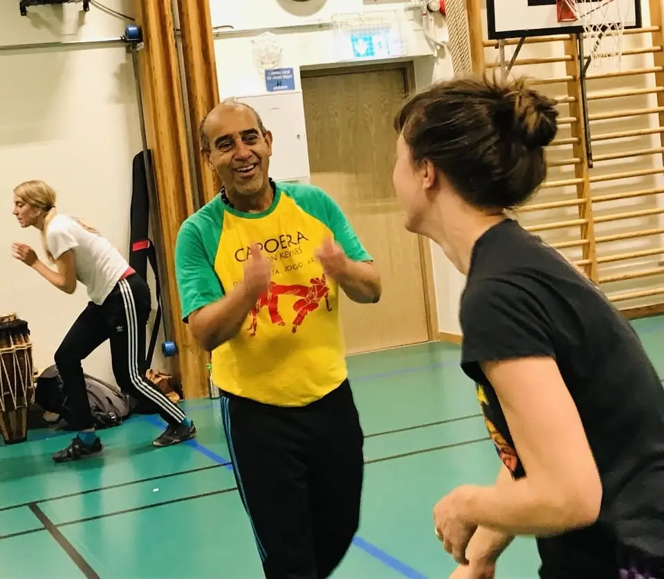 Workshop class with Mestre Marcelo Angola ADM