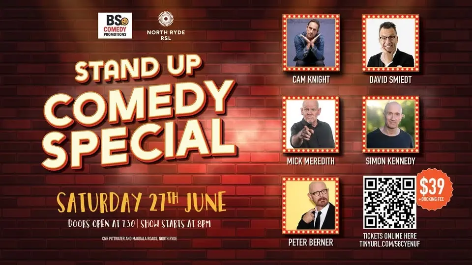 Stand Up Comedy Special at North Ryde RSL