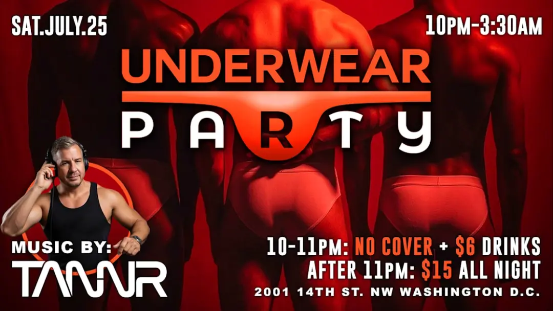 Underwear Party With Dj Tanner