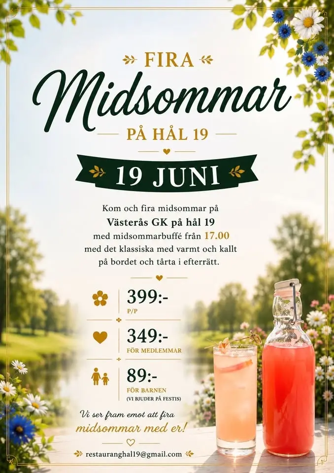 đž MIDSOMMAR PĂ
HĂ
L 19 â 19 JUNI đžđȘ