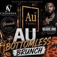 AU Bottomless Brunch & Headie One - Sat 1st Aug @ Casa Nova
