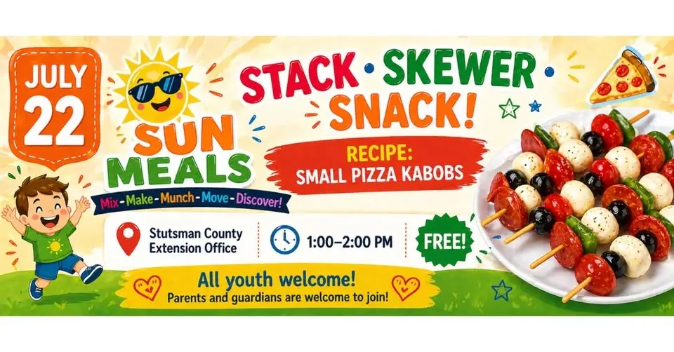 Sun Meals Mini Camp: “Stack • Skewer • Snack”