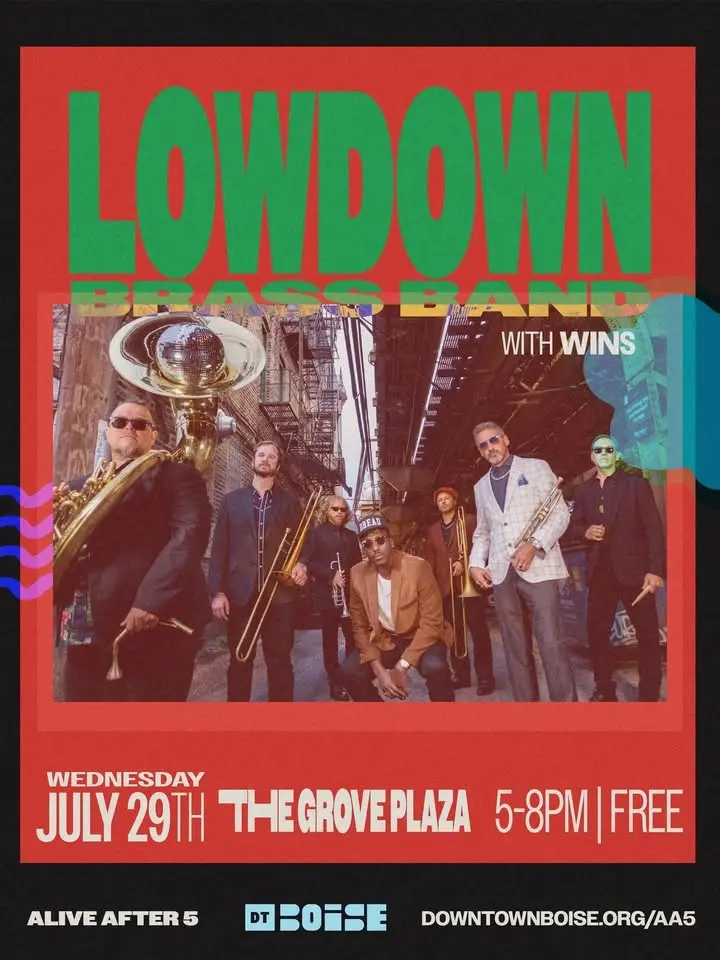 Alive After 5 July 29th - Lowdown Brass Band