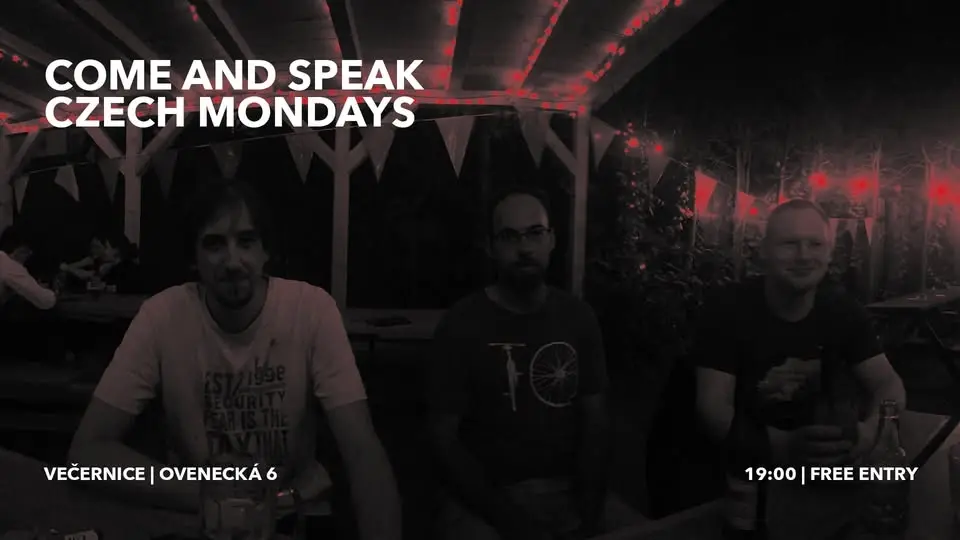 Come and speak czech Mondays
