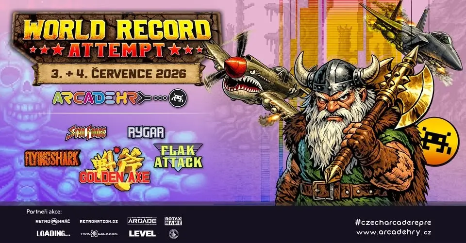 WORLD RECORD ATTEMPT 2026: Golden Axe + Flying Shark + Flak Attack + Star Force + Rygar