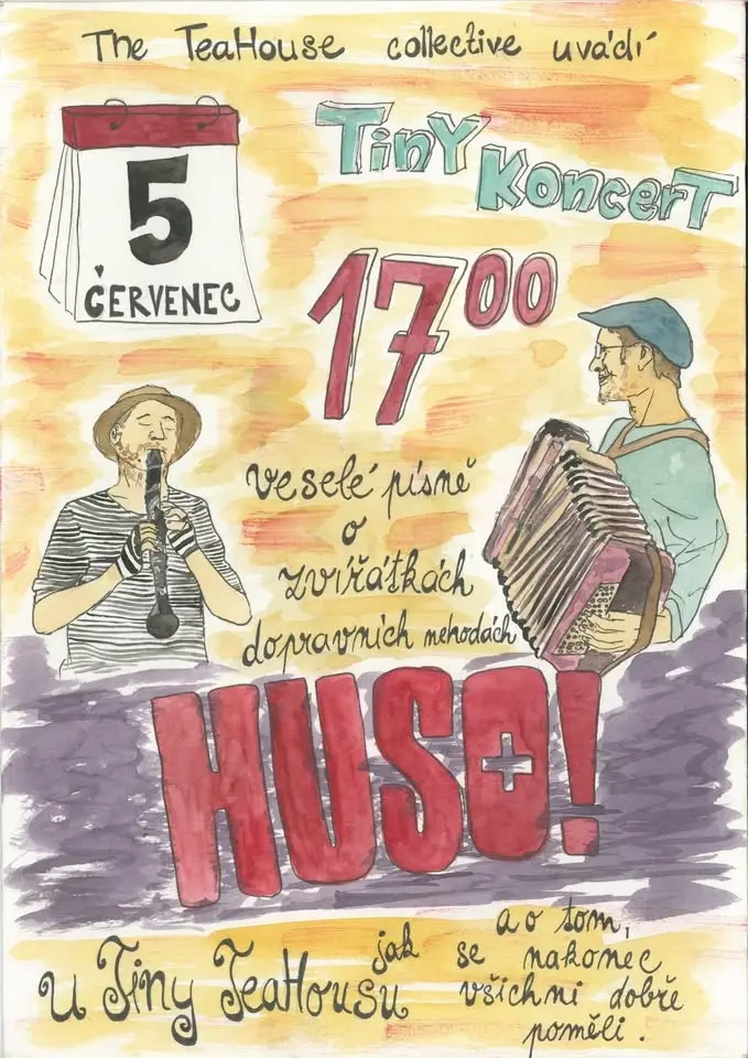 Tiny koncert - HUSO!