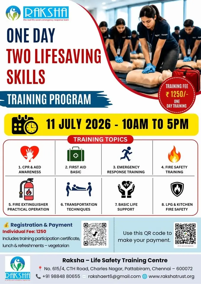 One Day - Two Lifesaving Skills Training Program