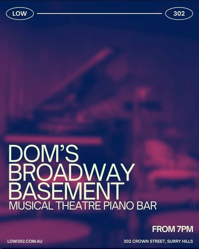 Dom's Broadway Basement | Musical Theatre Piano Bar [Free Event]