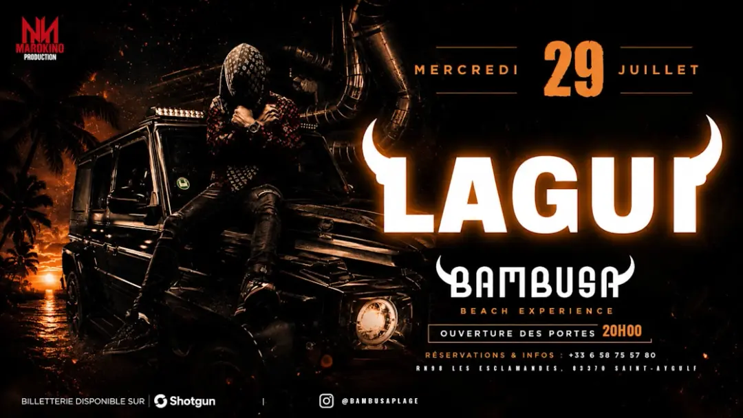 Lagui Live — Bambusa Saint-Aygulf — 29.07
