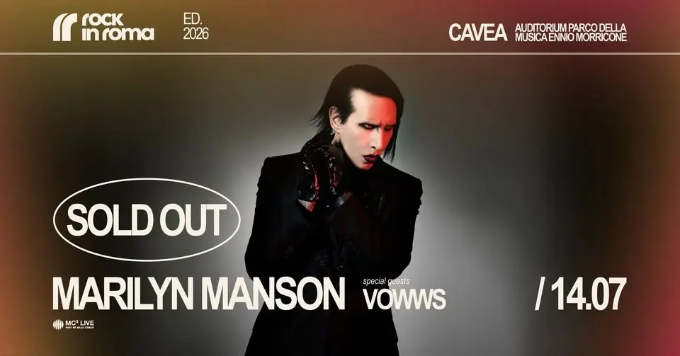 Marilyn Manson // Rock in Roma - Auditorium PdM (Cavea)