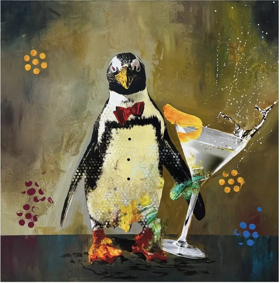 Vernissage Robert Hilmersson, Påskafton 🐣 🐧