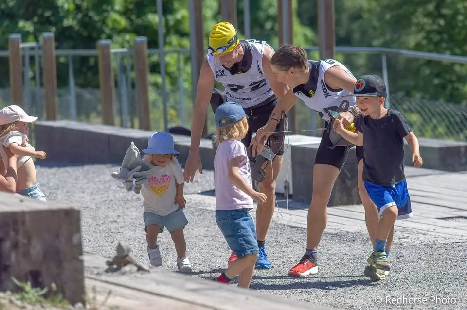 EX Swimrun med KIDS i Rösjön!