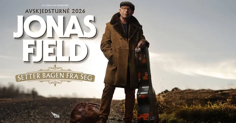 Jonas Fjeld setter bagen fra seg i Svolvær // Lofoten kulturhus
