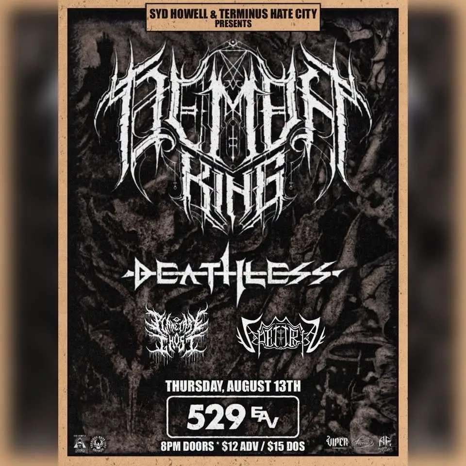 Demon King, Deathless, Planetary Ghost, & Spectria @ 529 EAV