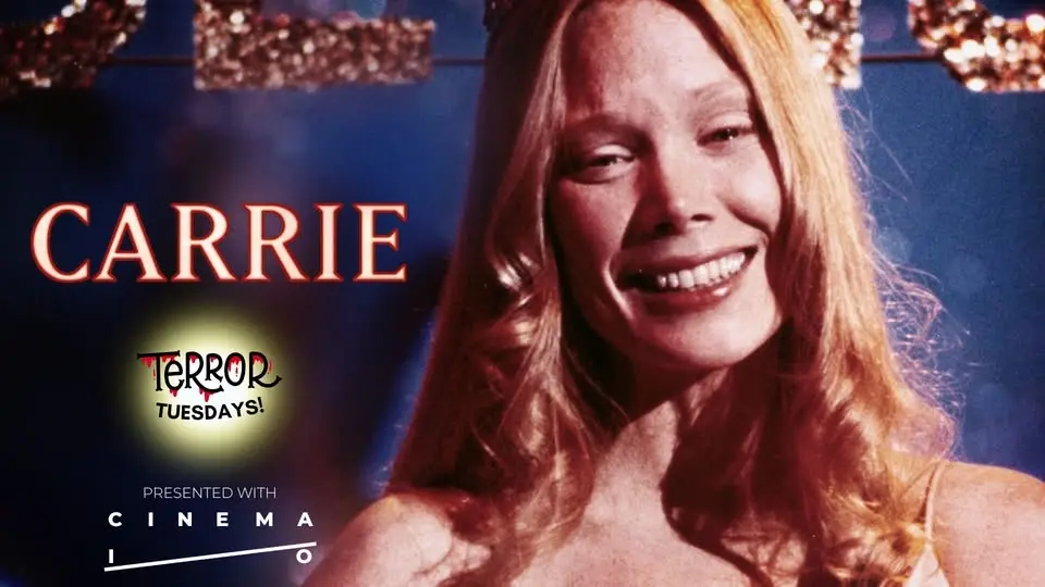 TERROR TUESDAY: Carrie 50th Anniversary (1976, R) presented with Cinema I/O--Film and Discussion (FR
