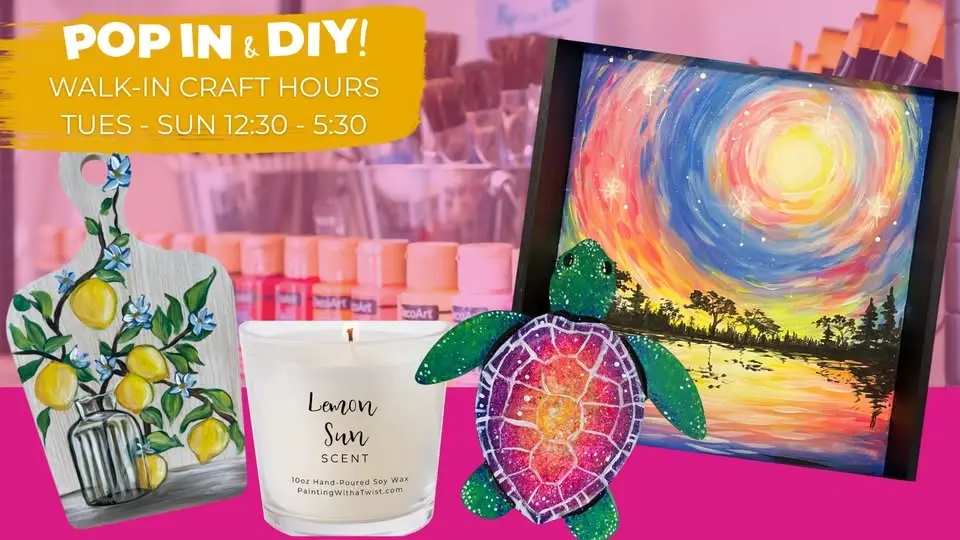 Pop In & DIY: Choose Your Own Project!