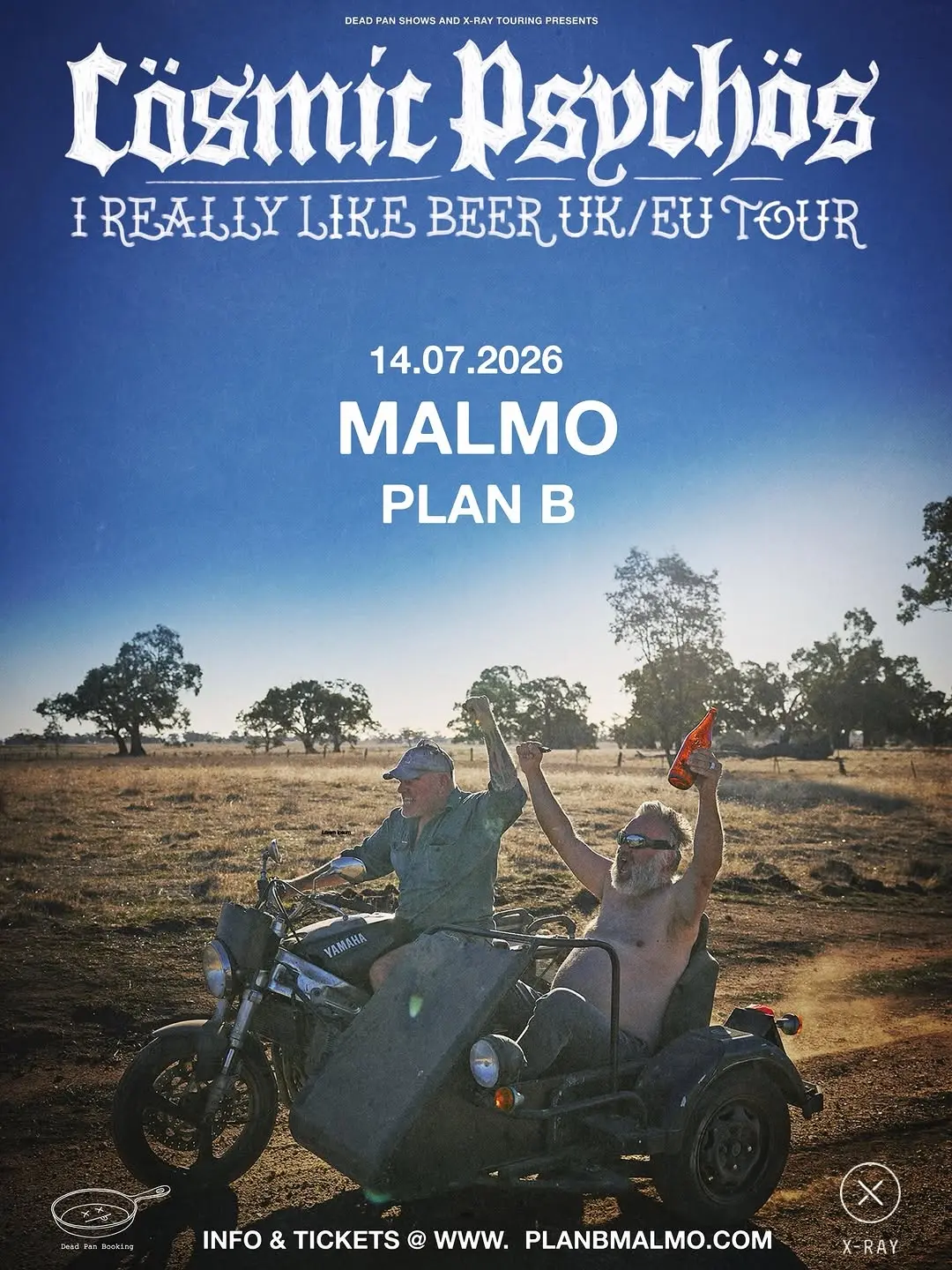 Cösmic Psychös – I Really Like Beer UK/EU Tour