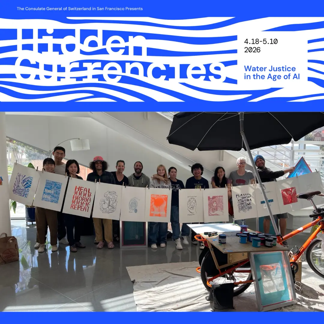 Community Day at Hidden Currencies: Art, Music & Screen-Printing Activation