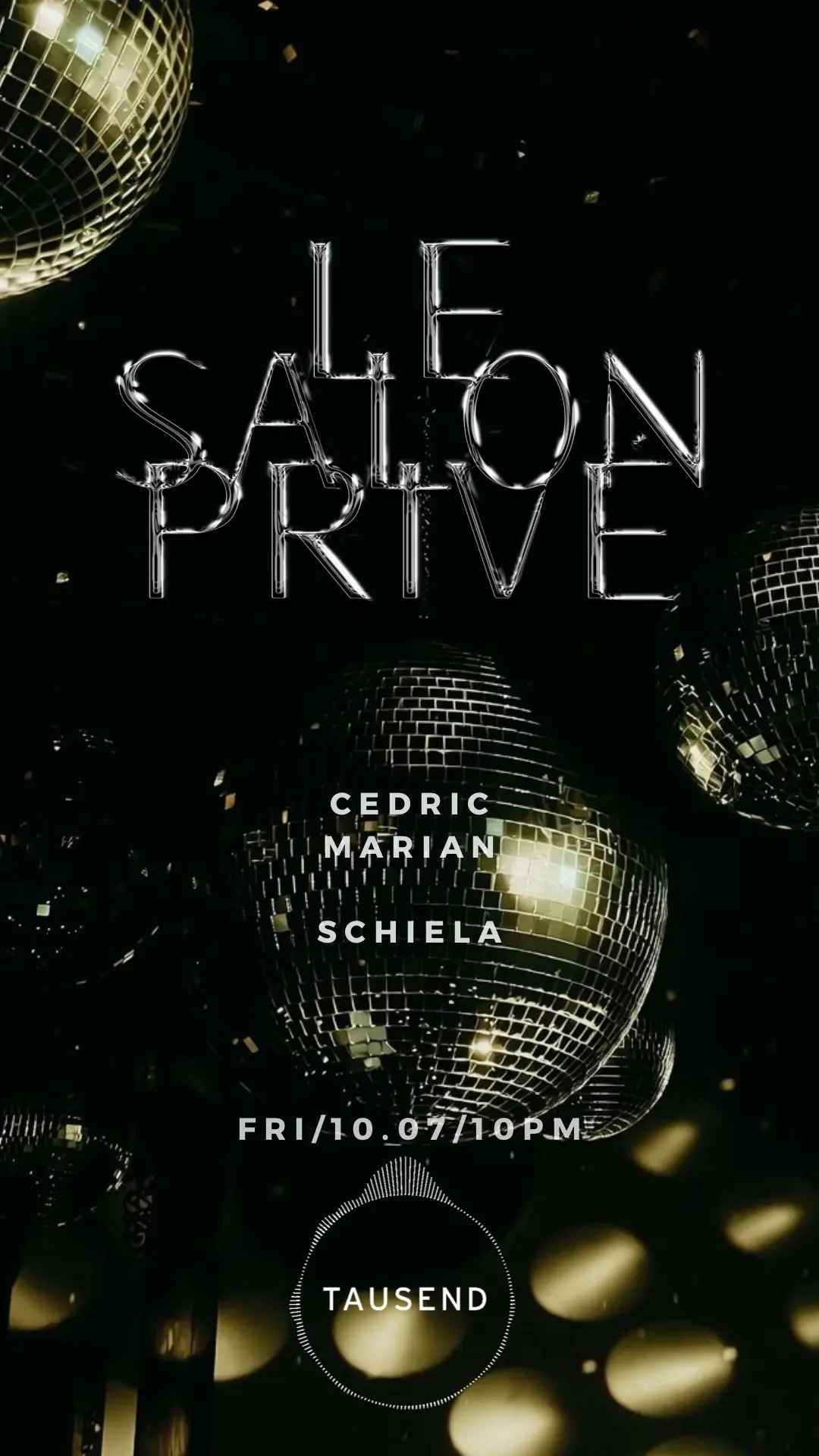 Le Salon Privé: Cedric Marian - Schiela