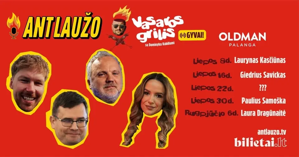 ANT LAUŽO. Laurynas Kasčiūnas