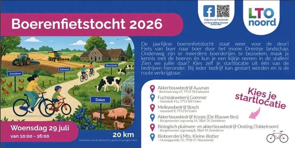 Boerenfietstocht 2026
