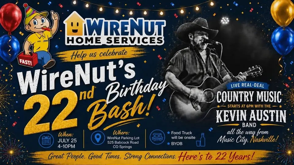 🎉 WireNut Home Services' 22nd Birthday Bash | FREE Community Celebration!