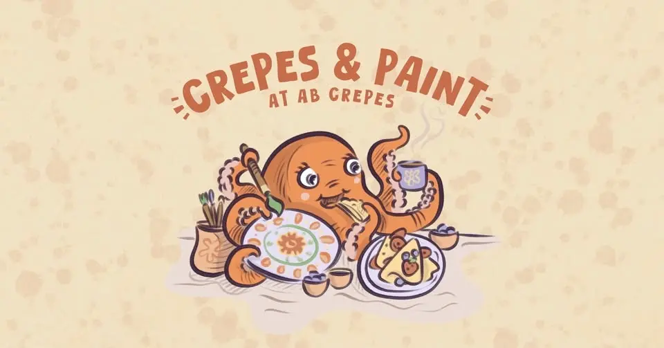 Crepes & Paint @ AB Crepes