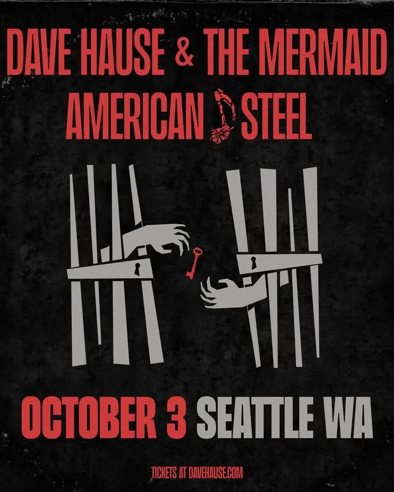 Tractor Presents: Dave Hause & The Mermaid x American Steel AT The Sunset