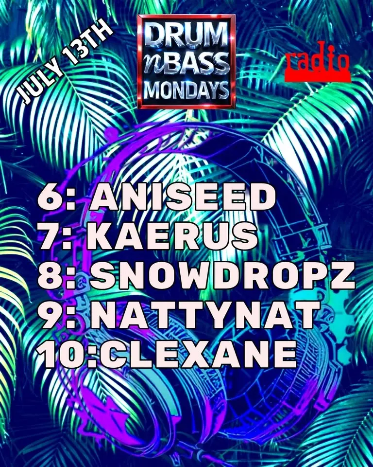 DRUMnBASS MONDAYS