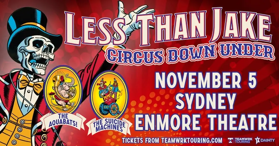 Less Than Jake - 'Circus Down Under' Tour | Sydney