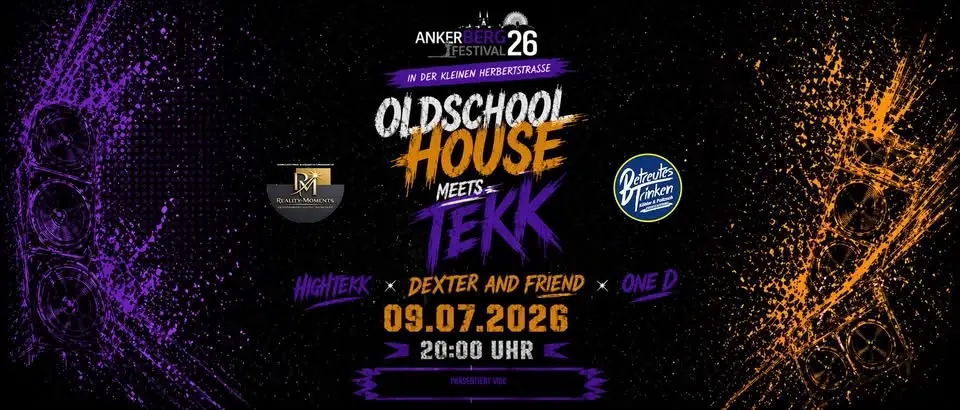 👉 OPENING NIGHT – OLD SCHOOL HOUSE MEETS TEKK