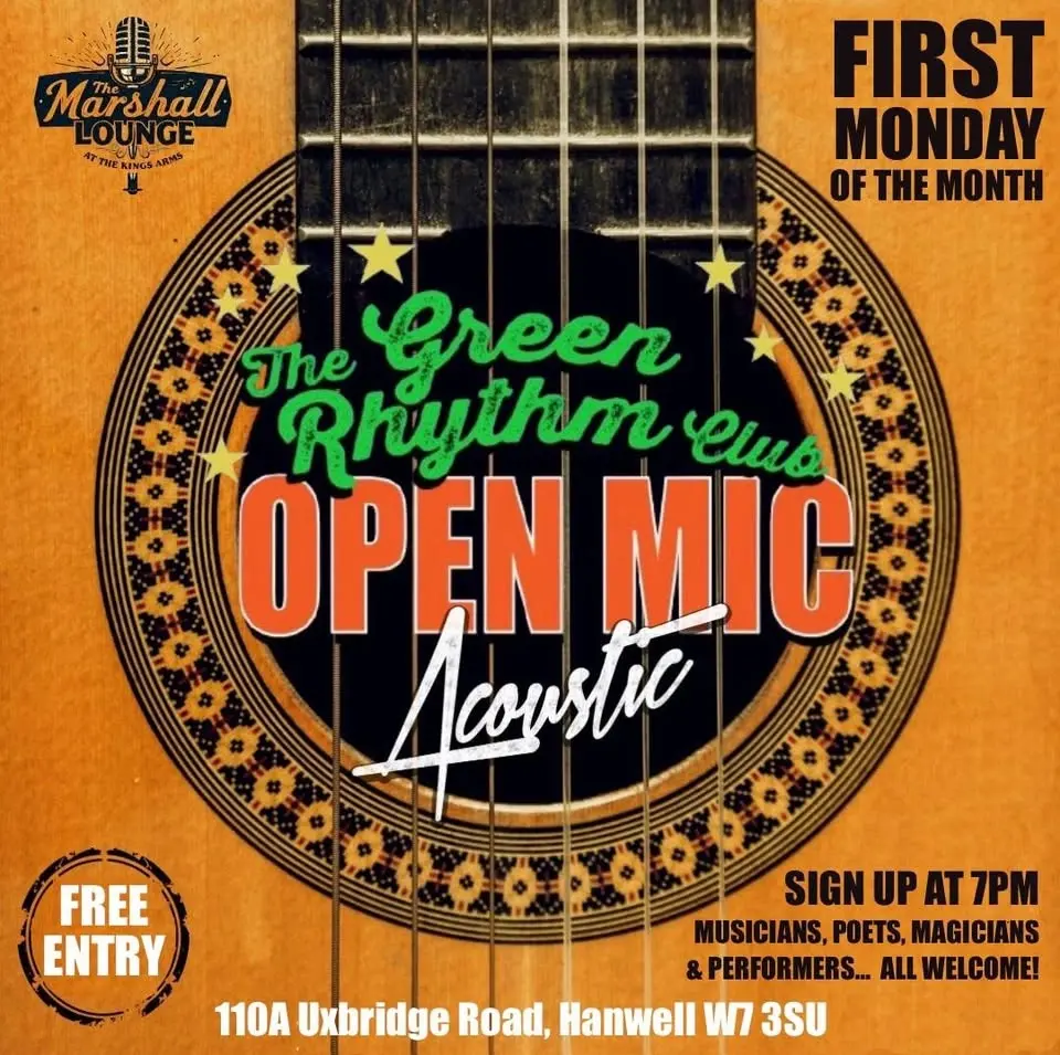Room One Ten W7 : Green Rhythm club Open Mic