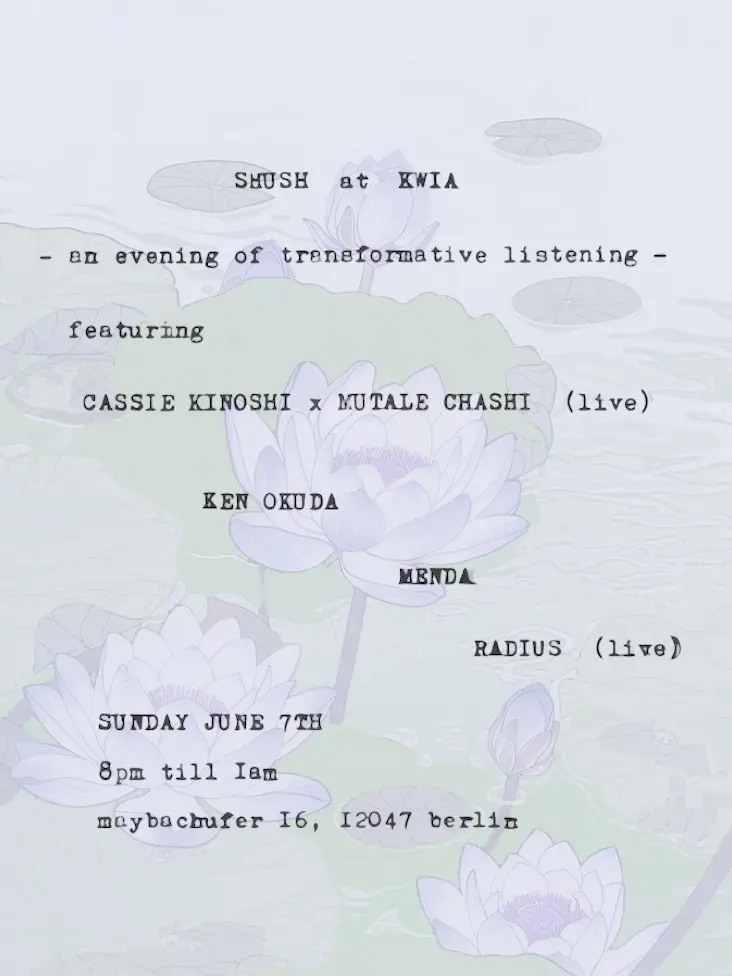 SHUSH at KWIA