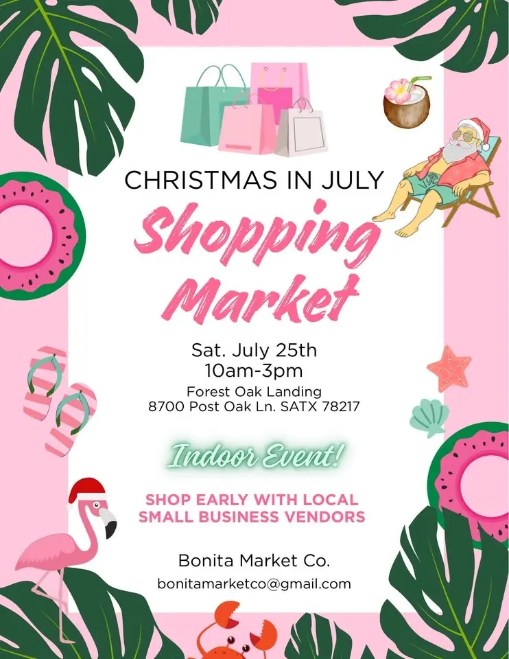 Christmas In July Indoor Shopping Market