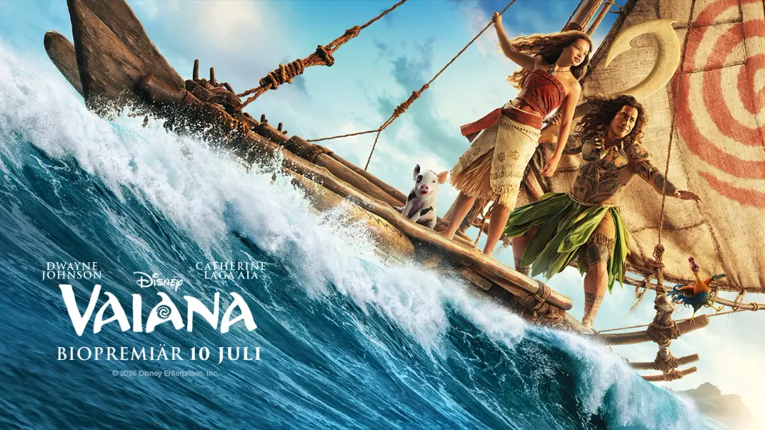 Vaiana (Tal: Engelska) (Text: Svenska)
