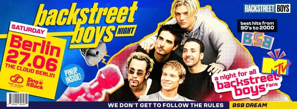 Backstreet Boys Sing Along Night – Berlin 🎤