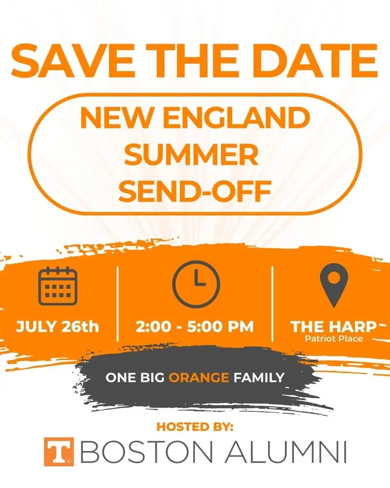 University of Tennessee Boston/New England Summer Send Off